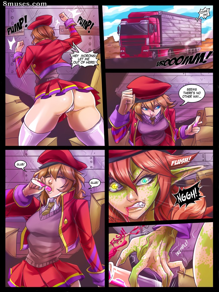 Turtlechan Comics - Sequestro de Elaine - Página 1