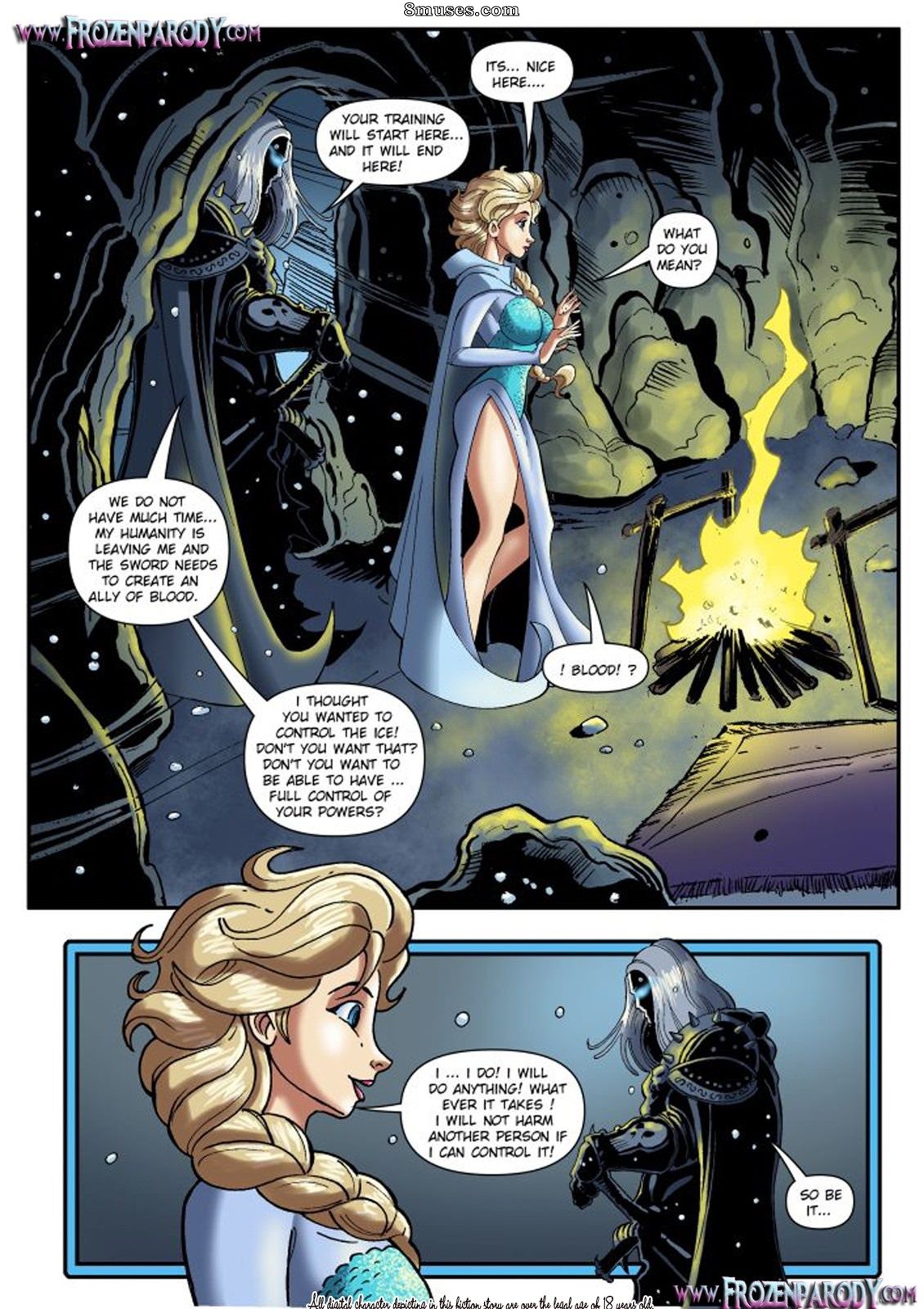 Page 4 | Frozen-Parody-Comics/Frozen-Parody-7-Saviors-Hard-Dick | 8muses - Sex  Comics