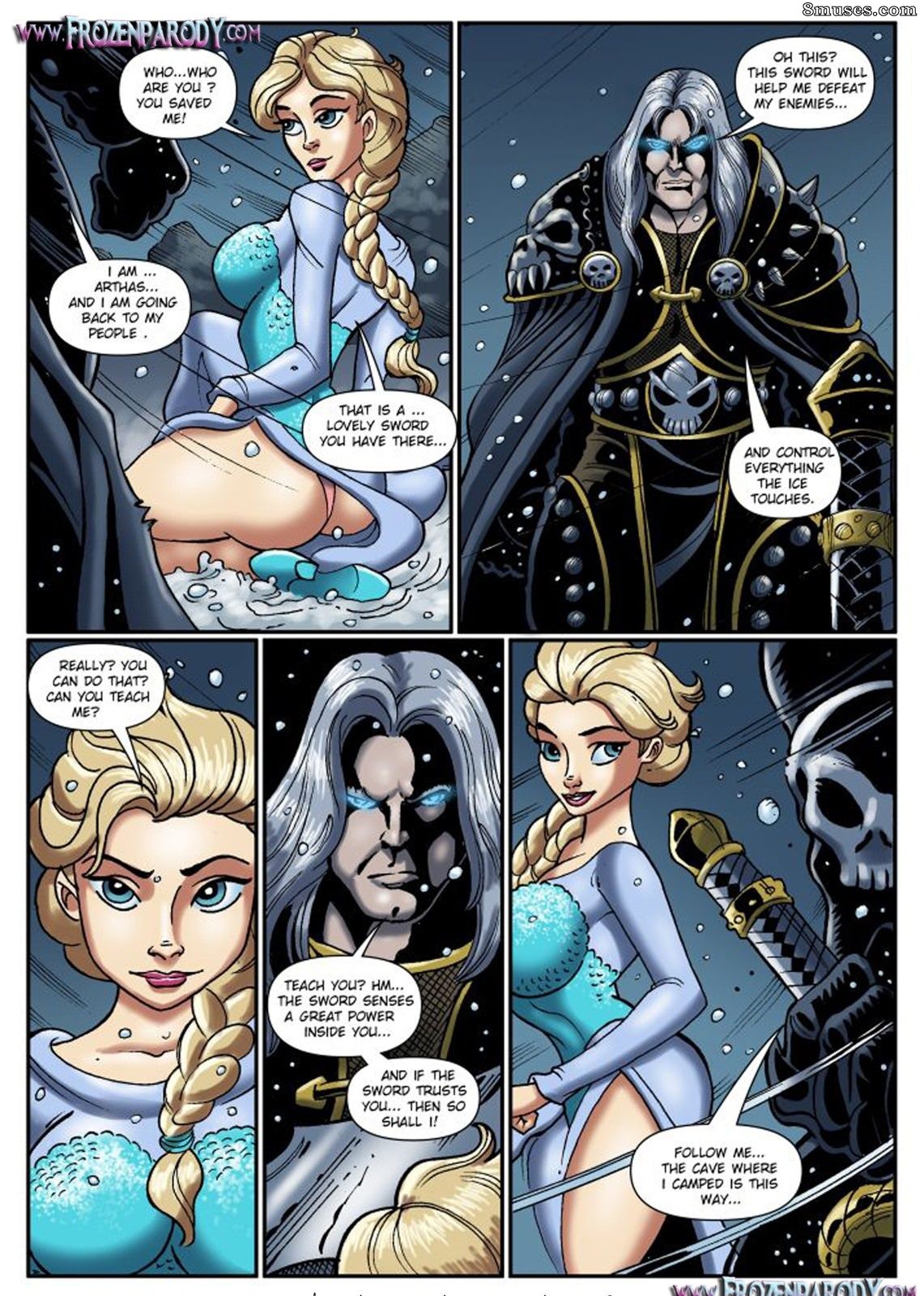 Frozen Parody Comics - Parodia congelada 7 - Salvadores polla dura - Página 3