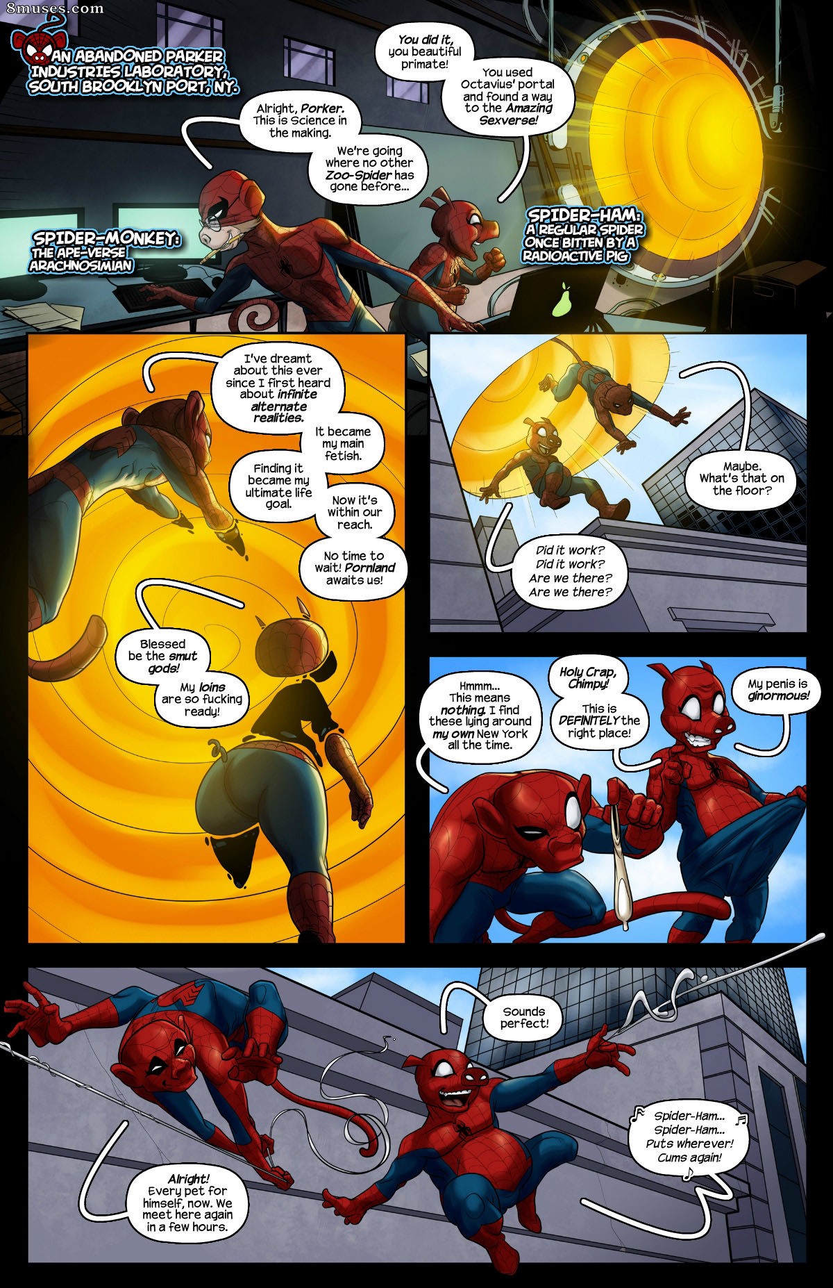 Tracy Scops Comics - Raiders of the Sexverse - Page 3