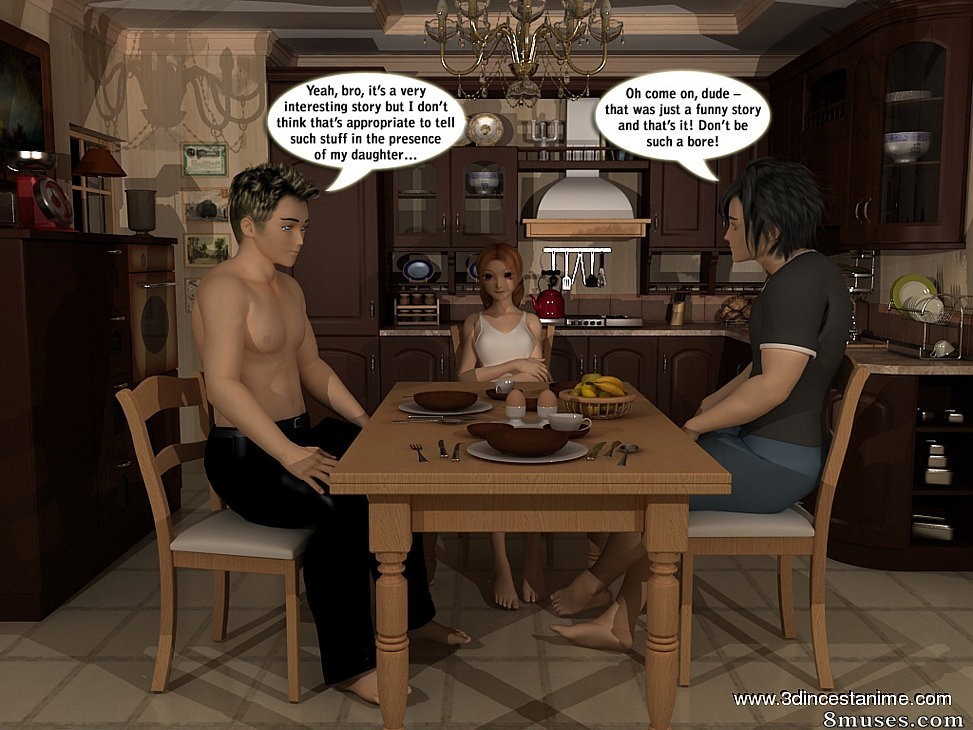 3DIncestAnime.com Comics - Uncle helps her come - Page 1