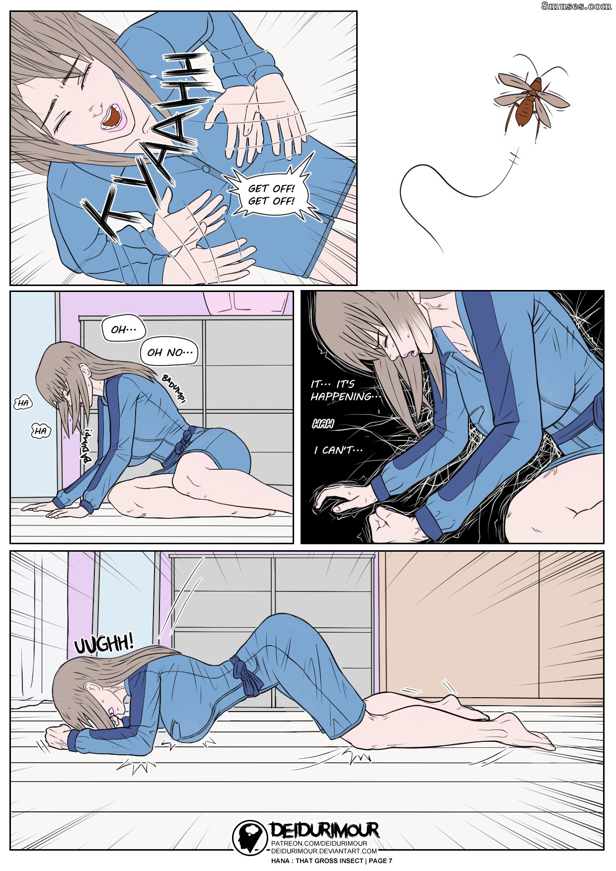 Manic Comics - Hana aquele inseto nojento - Página 9