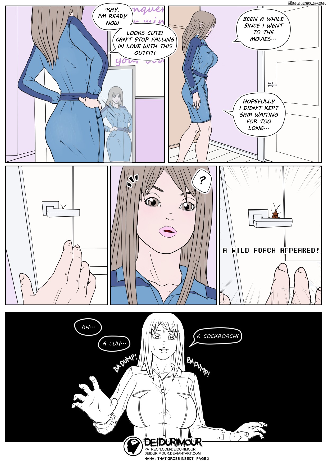 Manic Comics - Hana aquele inseto nojento - Página 5