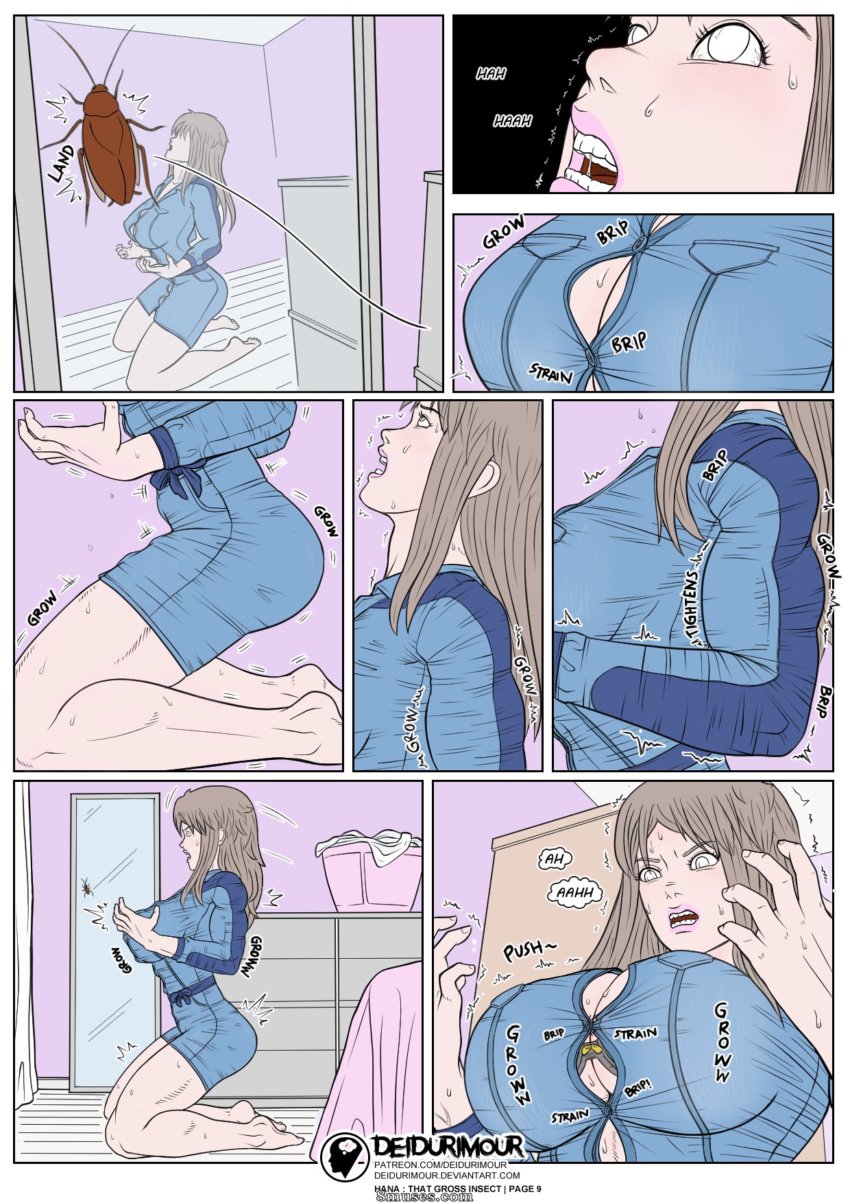 Manic Comics - Hana aquele inseto nojento - Página 11