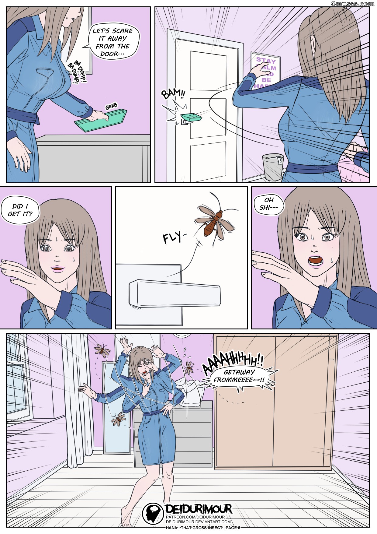 Manic Comics - Hana aquele inseto nojento - Página 7