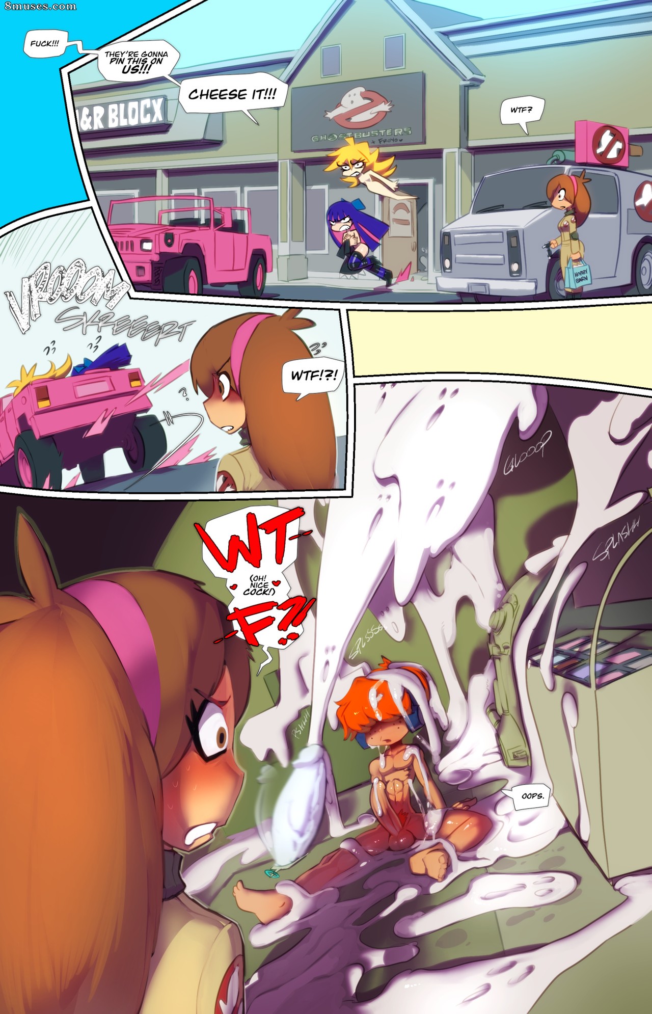 Fred Perry Comics - Panty Raid - Page 11