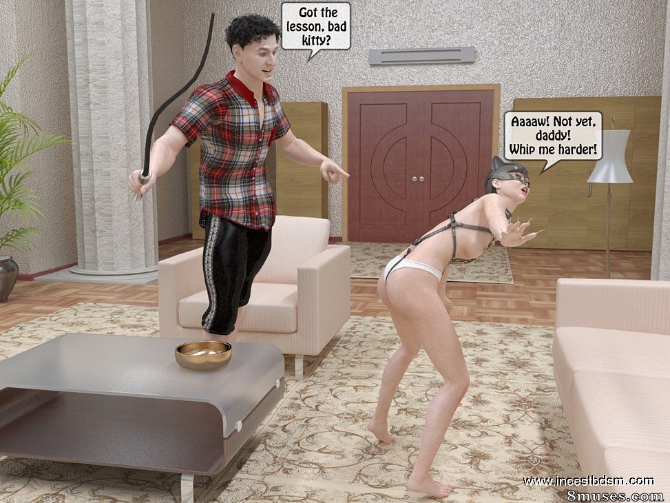 IncestBDSM.com Comics - Domesticação de uma gatinha selvagem - Página 9