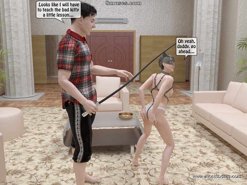 IncestBDSM.com Comics - Domesticação de uma gatinha selvagem - Página 7