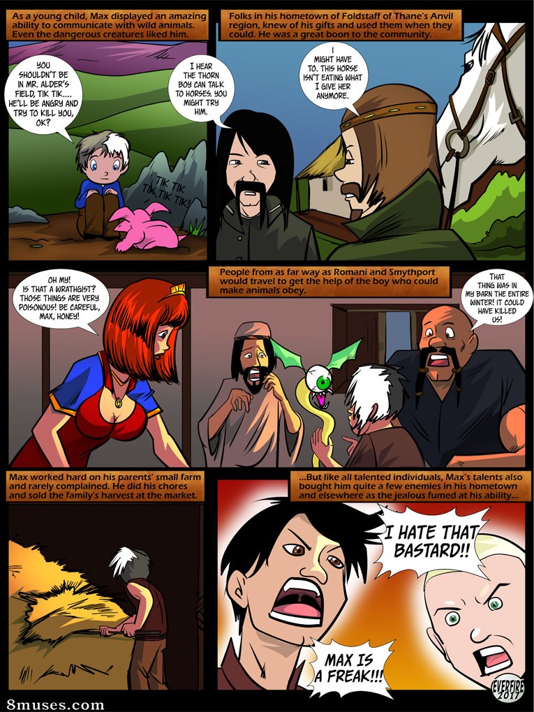 Everfire Comics - Max Thorn - Page 1