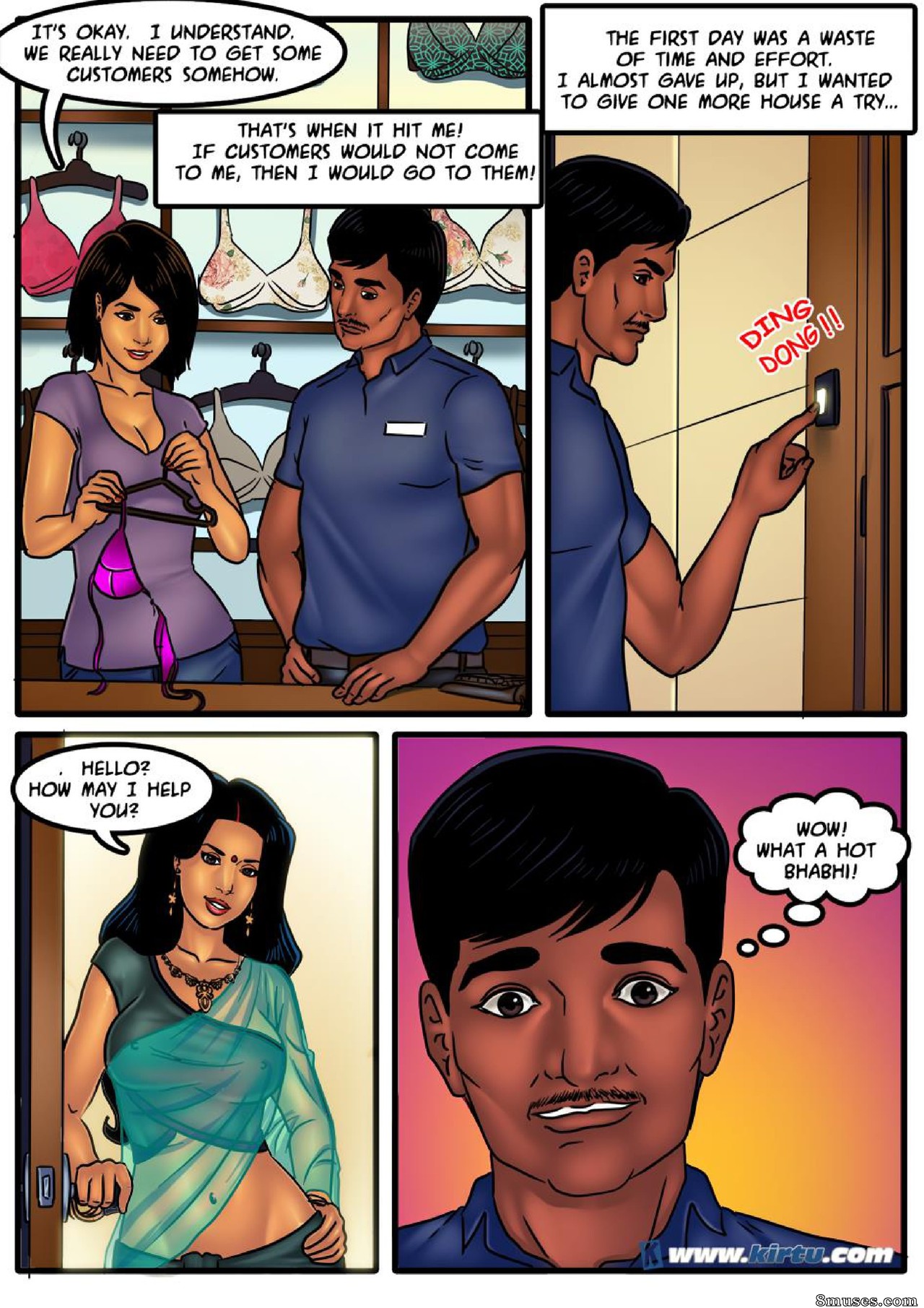 Kirtu.com Comics - Savita Bhabhi - Episode 50 - Back to the Beginning - Page 5