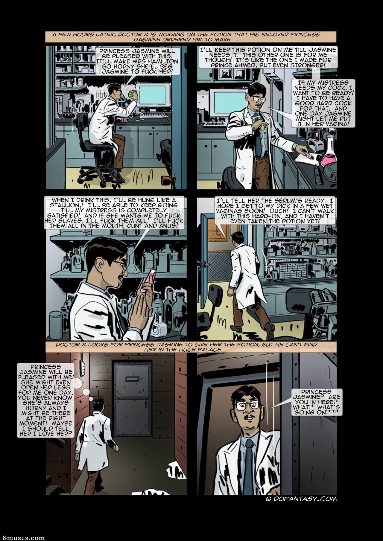 Fansadox Comics - Fansadox 421 - Harem Horror Hell 6 - Helpless - Predondo - Page 24