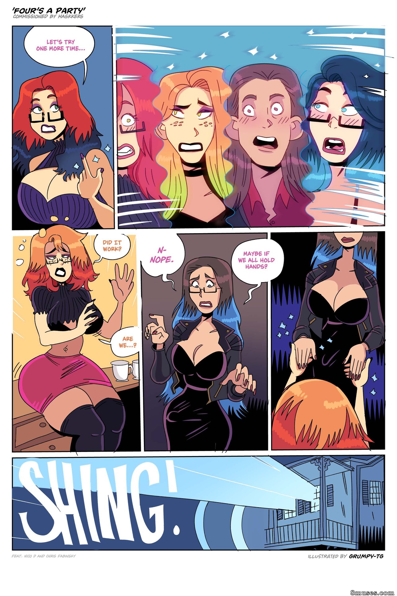 Grumpy-TG - Four's a party - Page 11