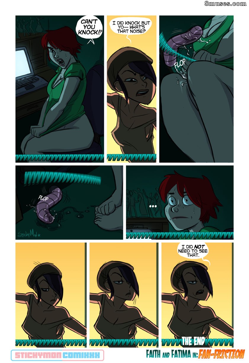 Stickymon Comics - Fe y Fátima - Fricción de fanático - Página 4