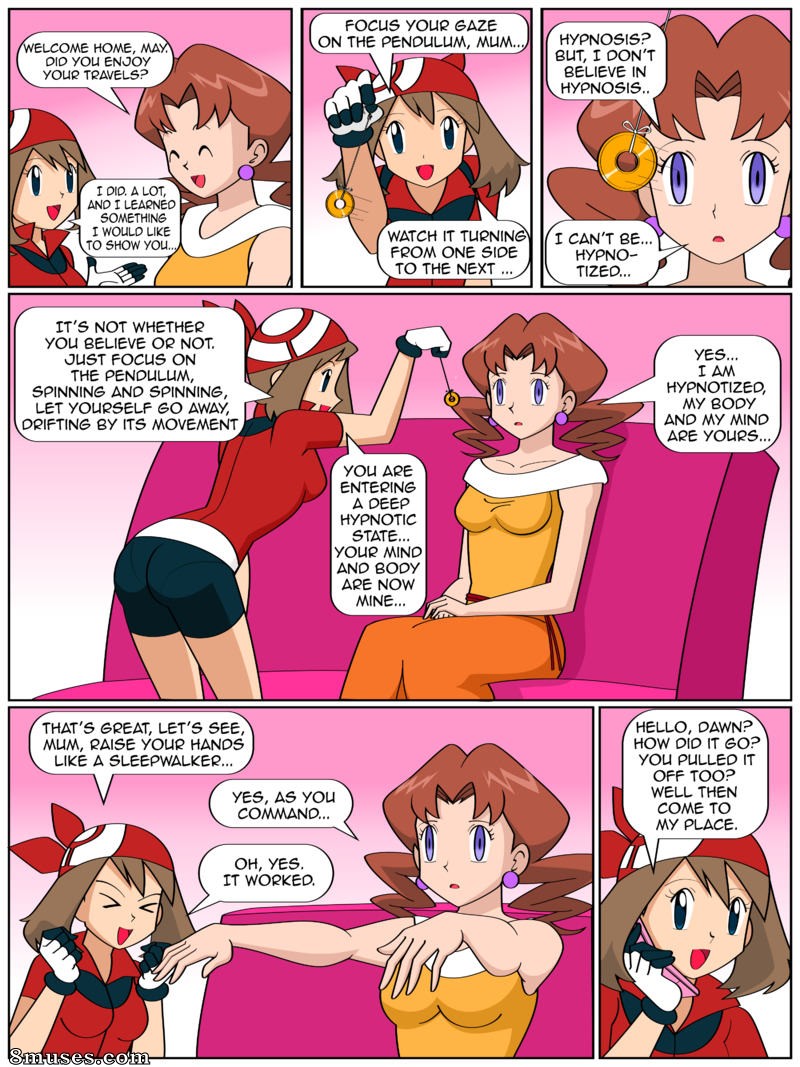 Jimryu Comics - Pokémon - Relações hipnóticas mãe-filha - Página 1