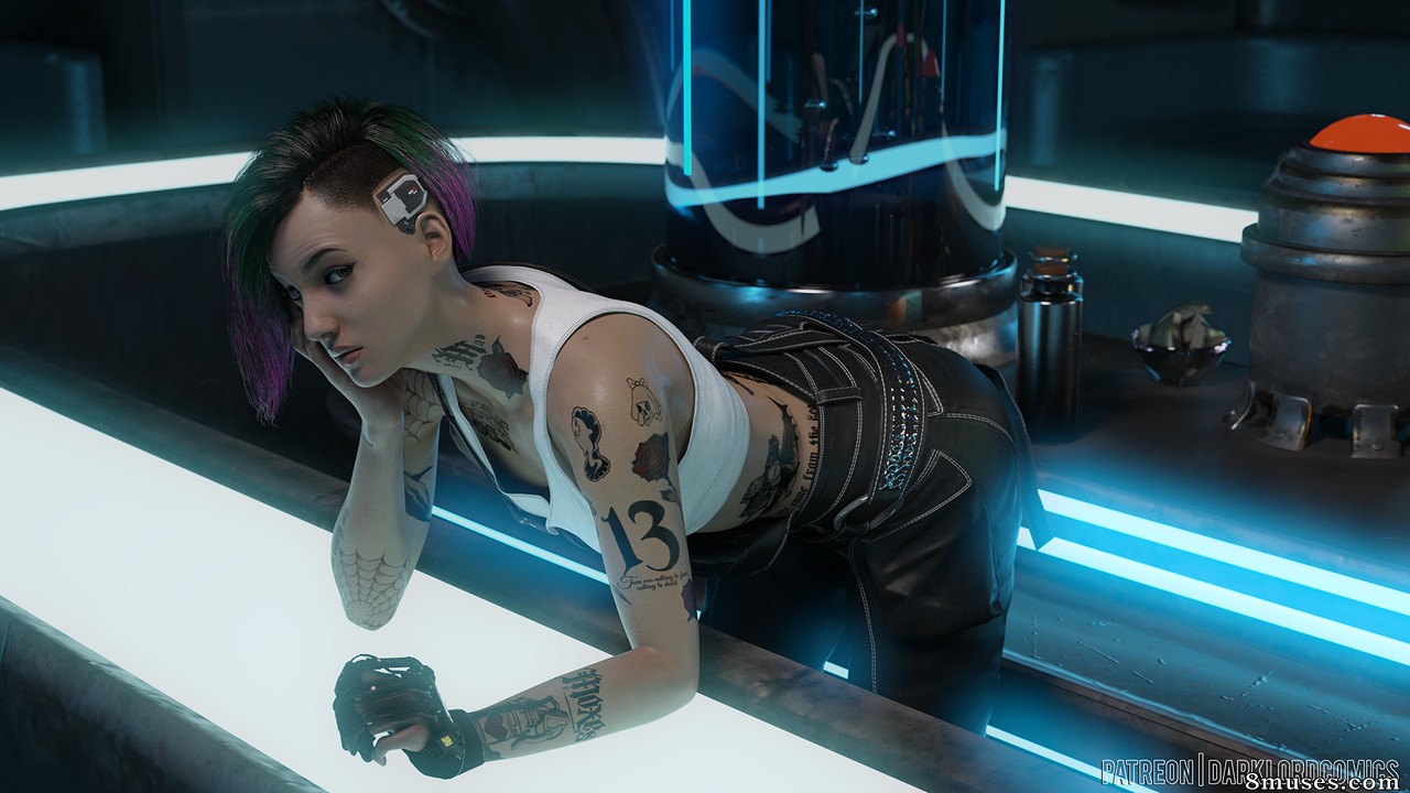 Darklord - Judy Alvarez from Cyberpunk 2077 - Page 1