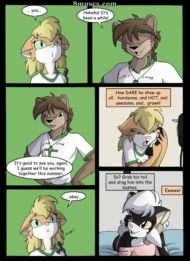 Adult Comix - Amys Little Lamb Summer Camp Adventure - Page 4