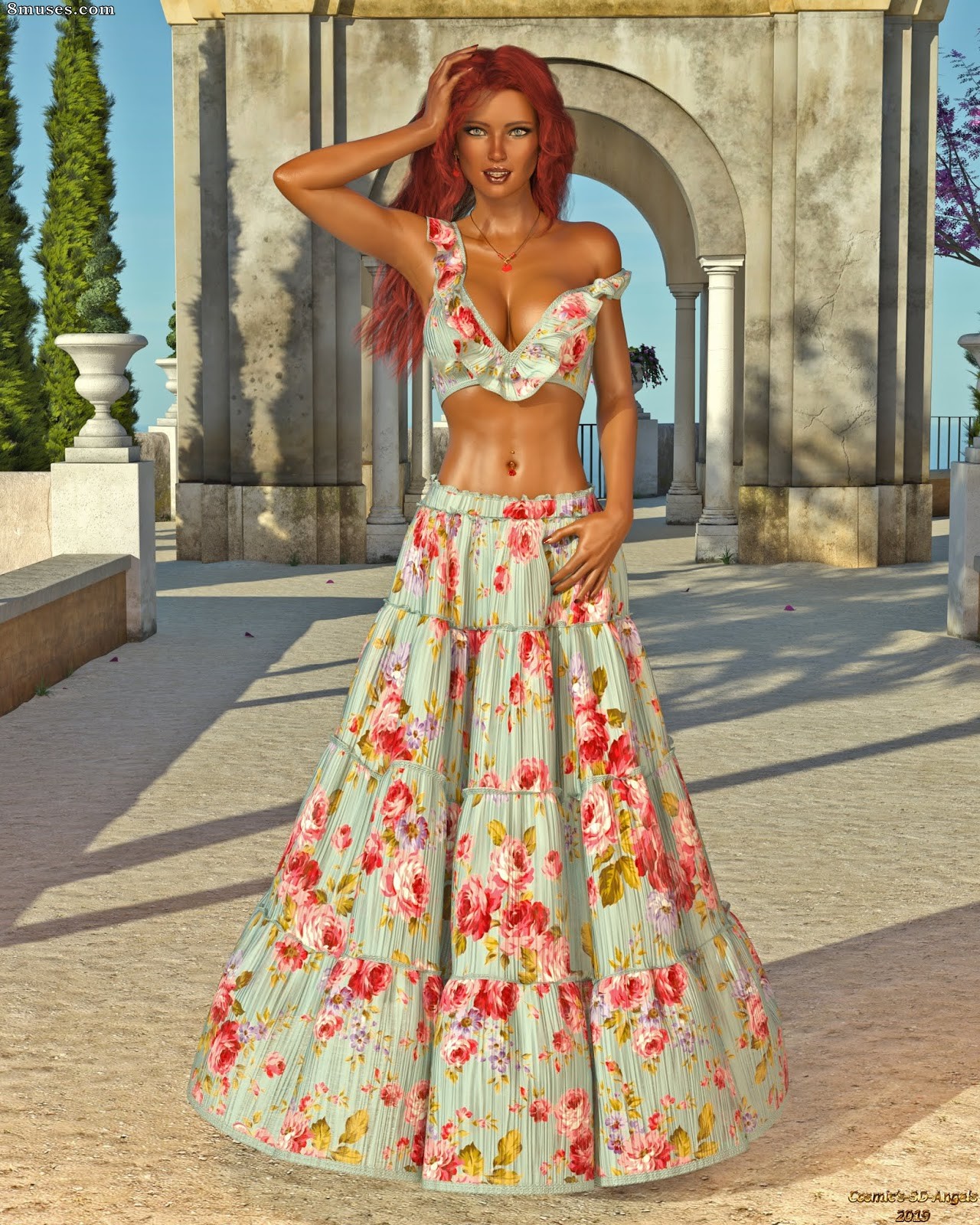 Cosmic 3D Angels - Scarlett & Alex in Summer Romance - Page 3