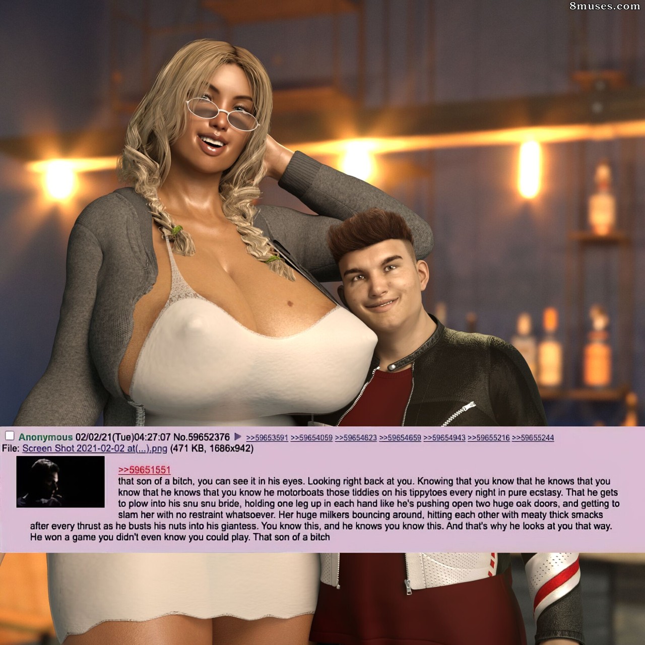 Page 1 | Renderotica-ComicsHolahovLuckiest-Man-Alive | 8muses - Sex Comics