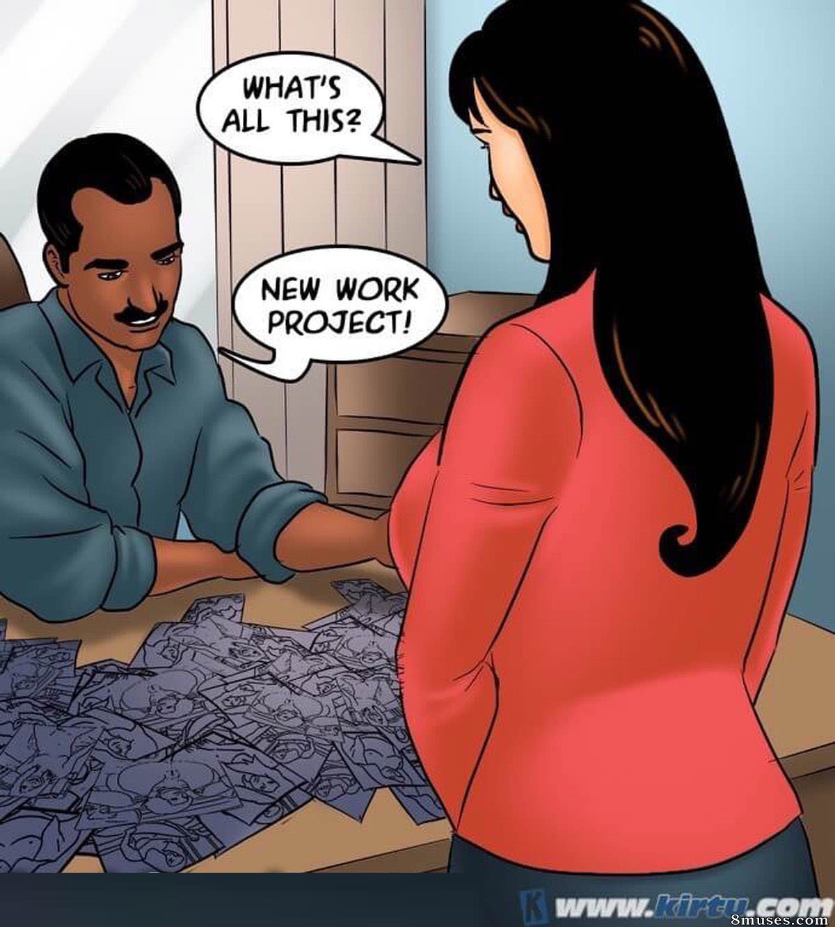 Kirtu.com Comics - Savita Bhabhi - Épisode 77 - Heures supplémentaires - Page 39