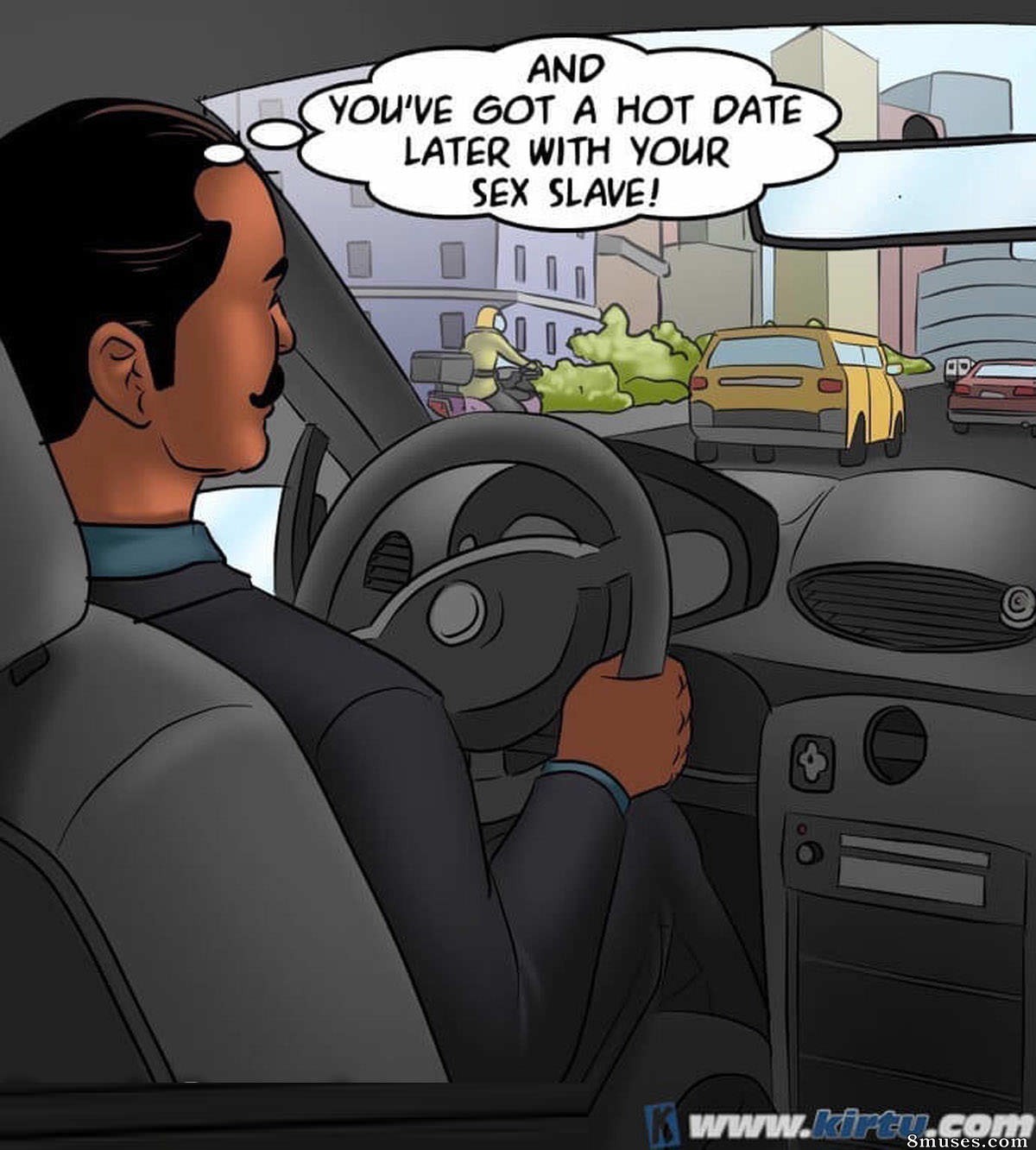 Kirtu.com Comics - Savita Bhabhi - Épisode 77 - Heures supplémentaires - Page 9