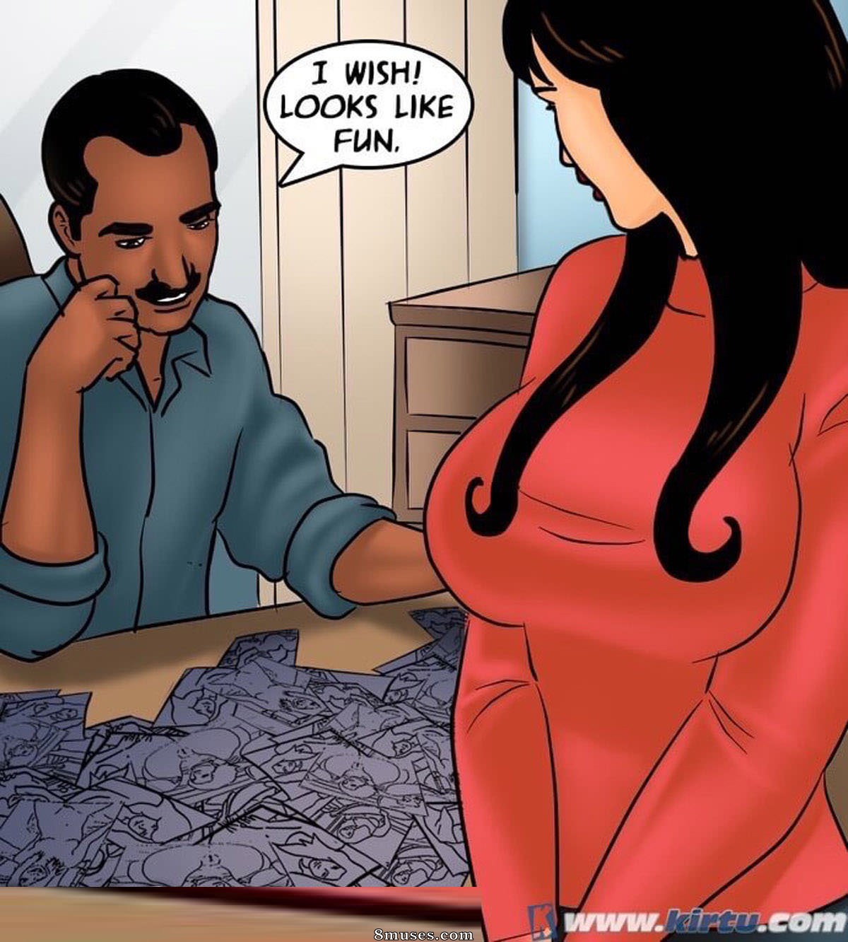 Kirtu.com Comics - Savita Bhabhi - Épisode 77 - Heures supplémentaires - Page 43