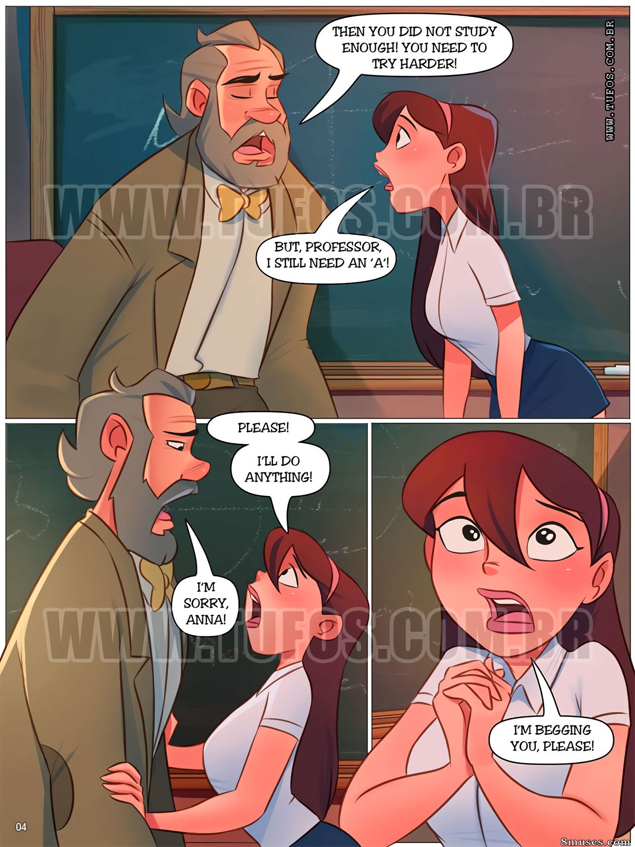 Famille sacana - Anglais - Famille Sacana 61 - La petite écolière salope - Page 4