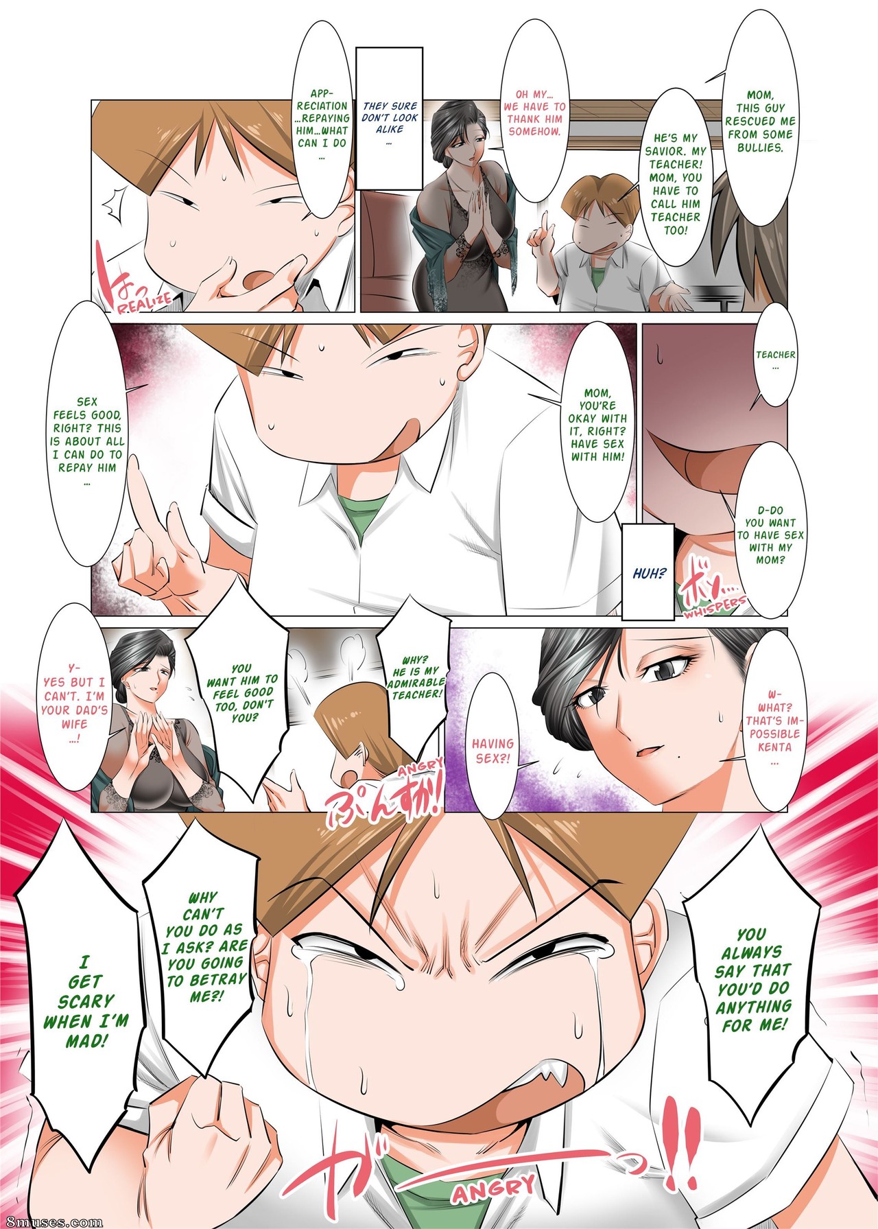 Page 4 |  Hentai-and-Manga-English/Kaientai/Ijimerarekko-no-Ongaeshi-Boku-no-Mama-to- SEX-Shimasen-ka-Giving-Back-Will-You-Have-Sex-With-My-Mom-HQ | 8muses - Sex  Comics