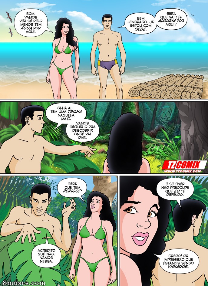 HQPorno.com.br - TZComiX.com Comics - Náufrago sedutor - Página 7