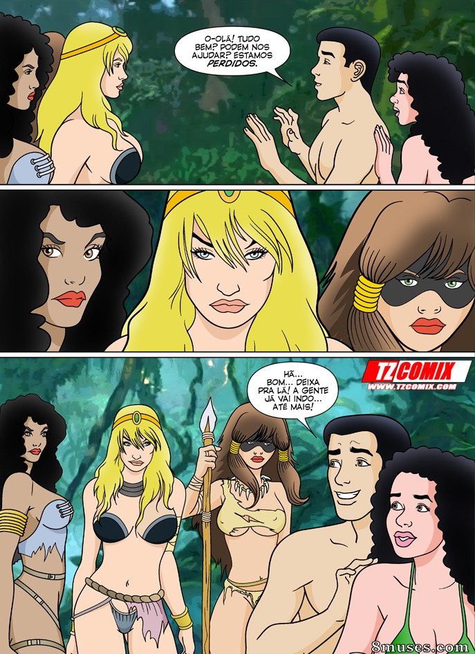 HQPorno.com.br - TZComiX.com Comics - Náufrago sedutor - Página 10