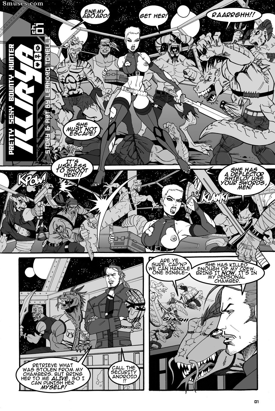 Pretty Sexy Bounty Hunter Illyria - Issue 1 - Page 1