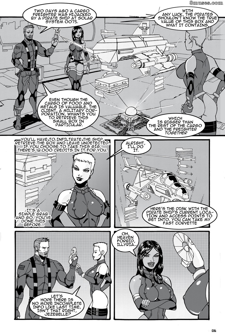 Pretty Sexy Bounty Hunter Illyria - Issue 1 - Page 5