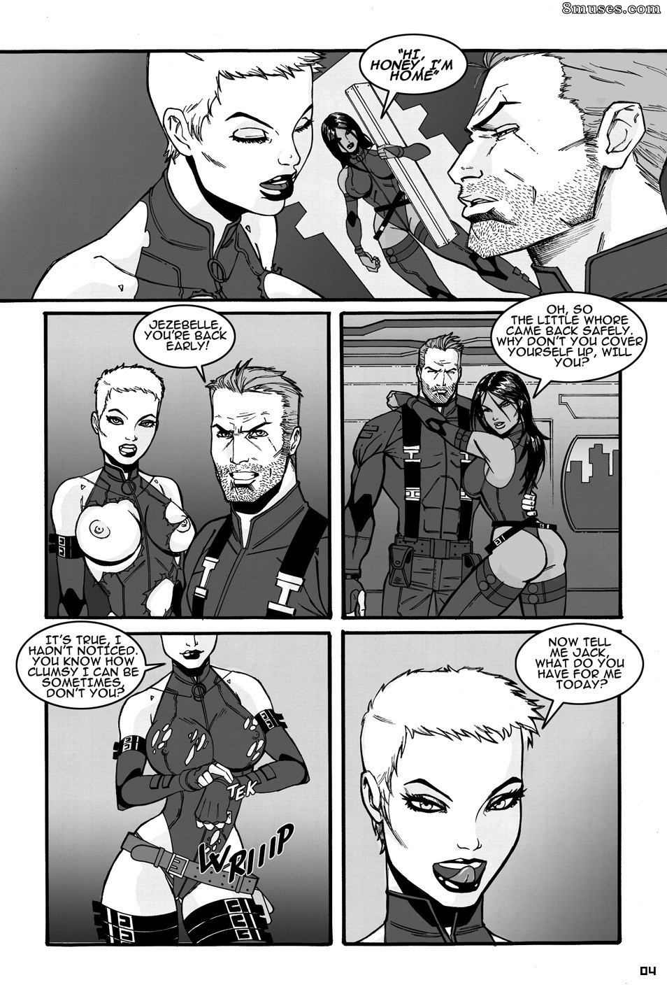 Pretty Sexy Bounty Hunter Illyria - Issue 1 - Page 4