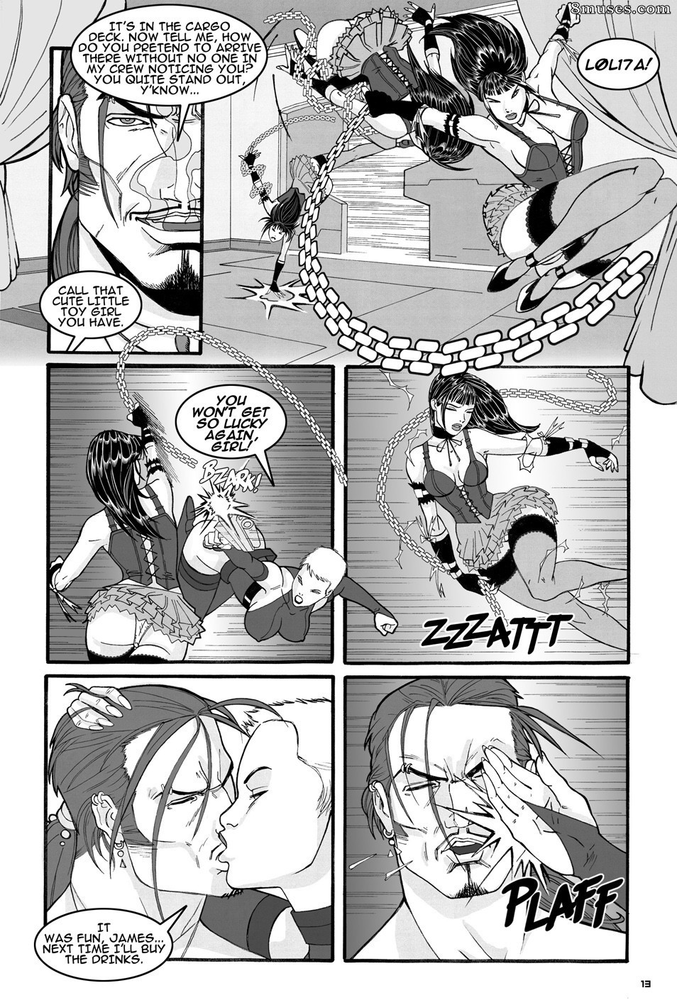 Pretty Sexy Bounty Hunter Illyria - Issue 1 - Page 13