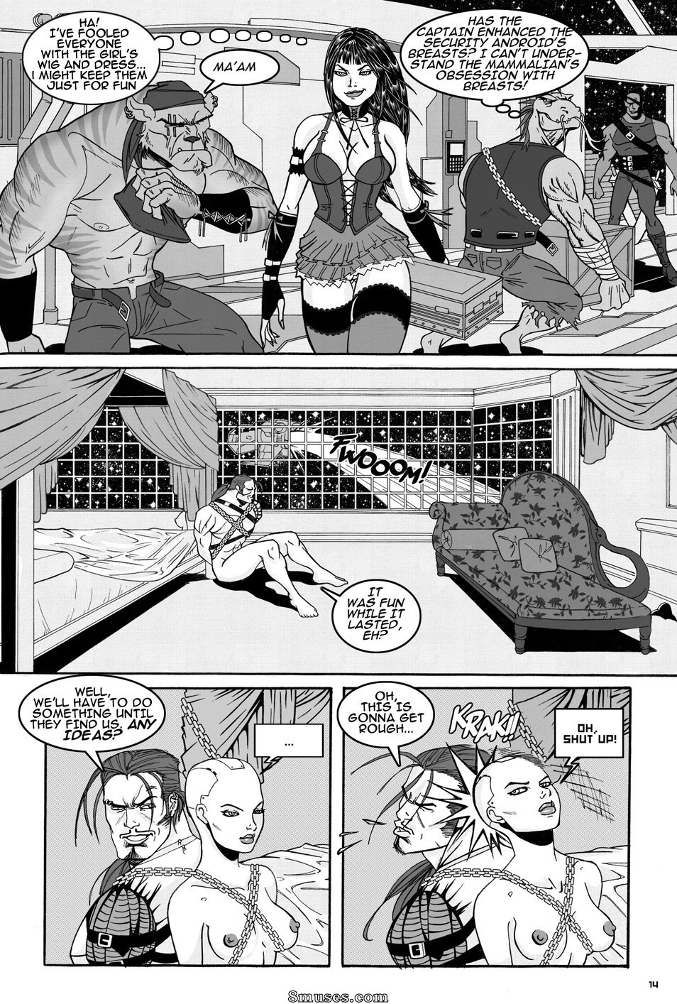 Pretty Sexy Bounty Hunter Illyria - Issue 1 - Page 14