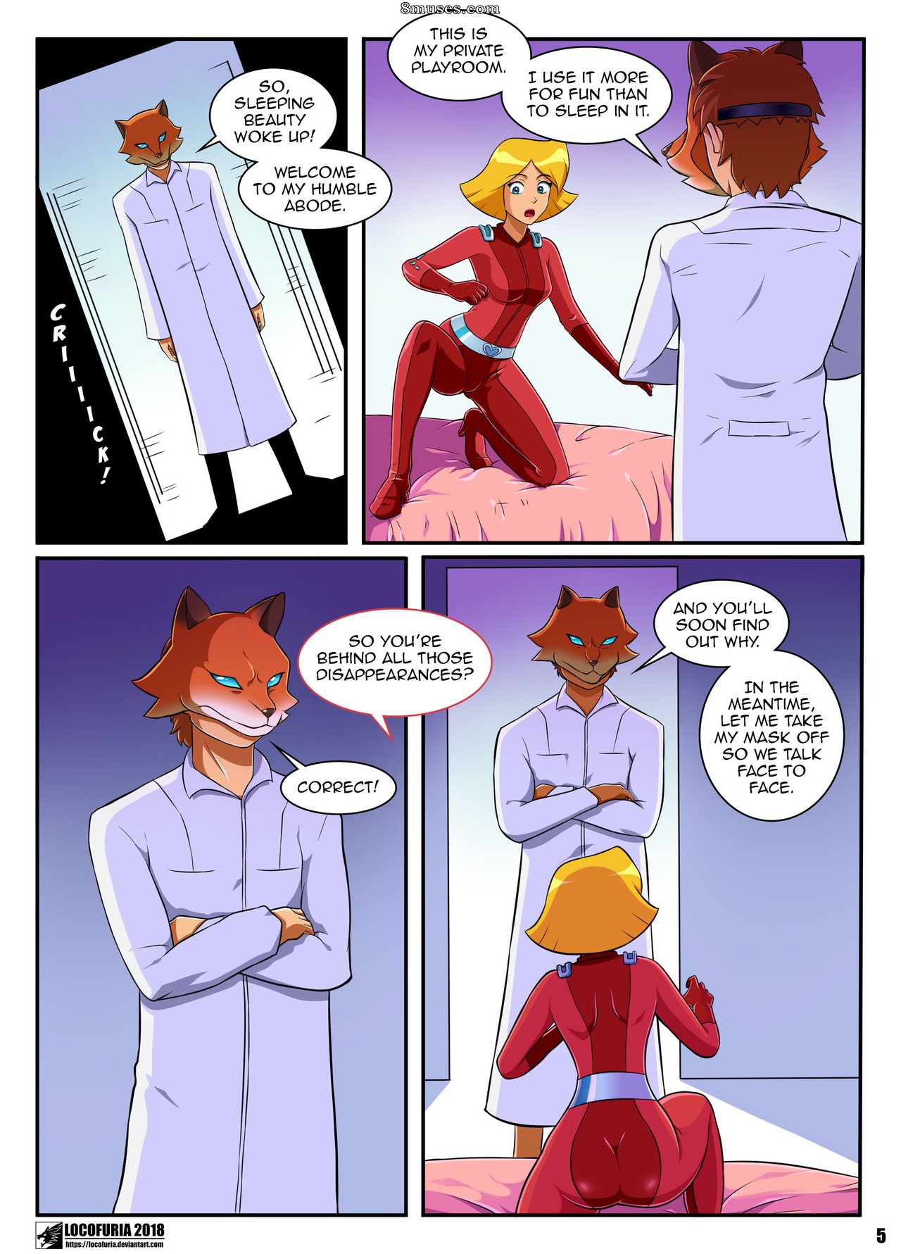 Locofuria Comics - Animalização - Página 8