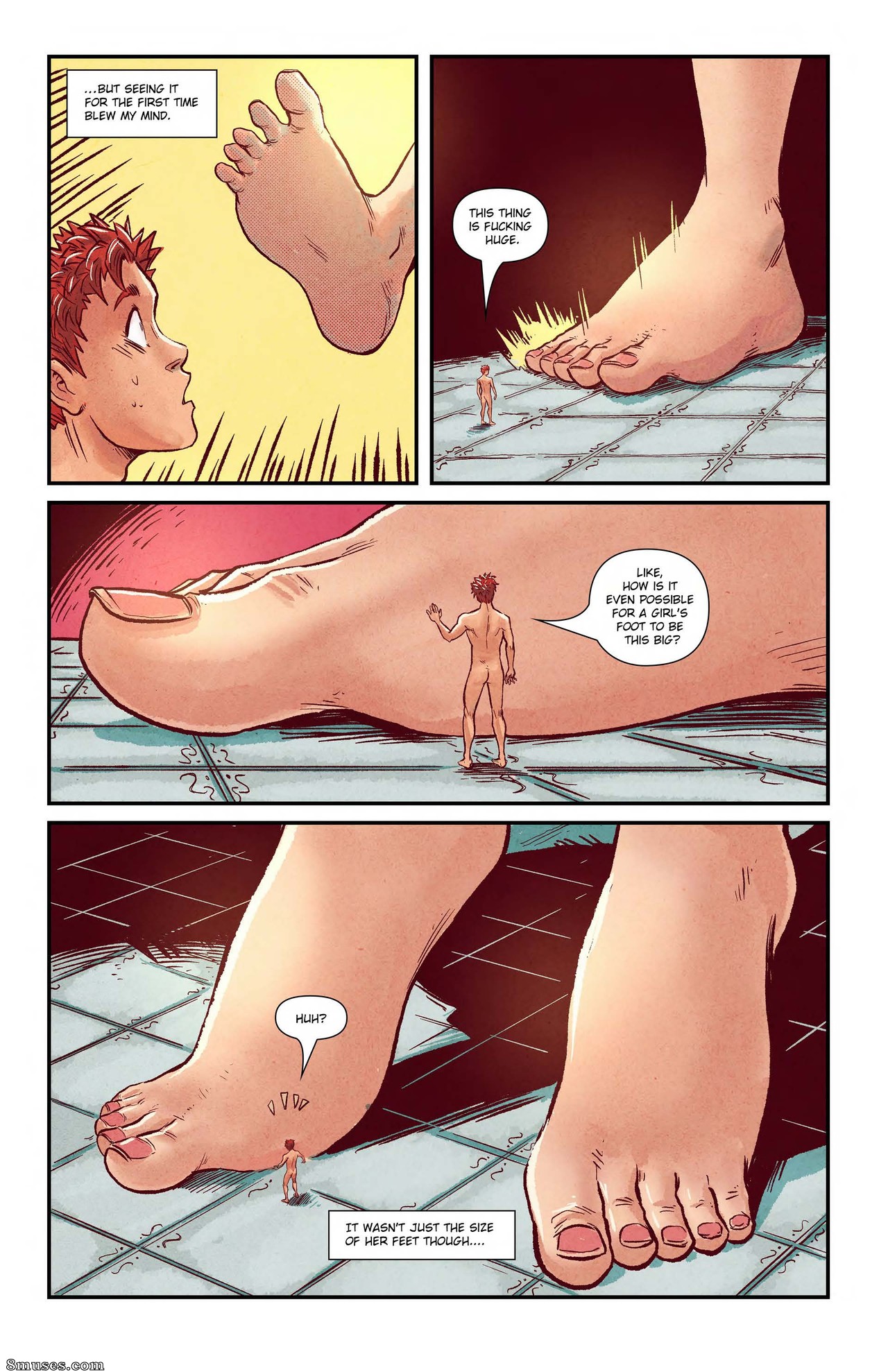 Freshman Giantess - Issue 1 - Page 12
