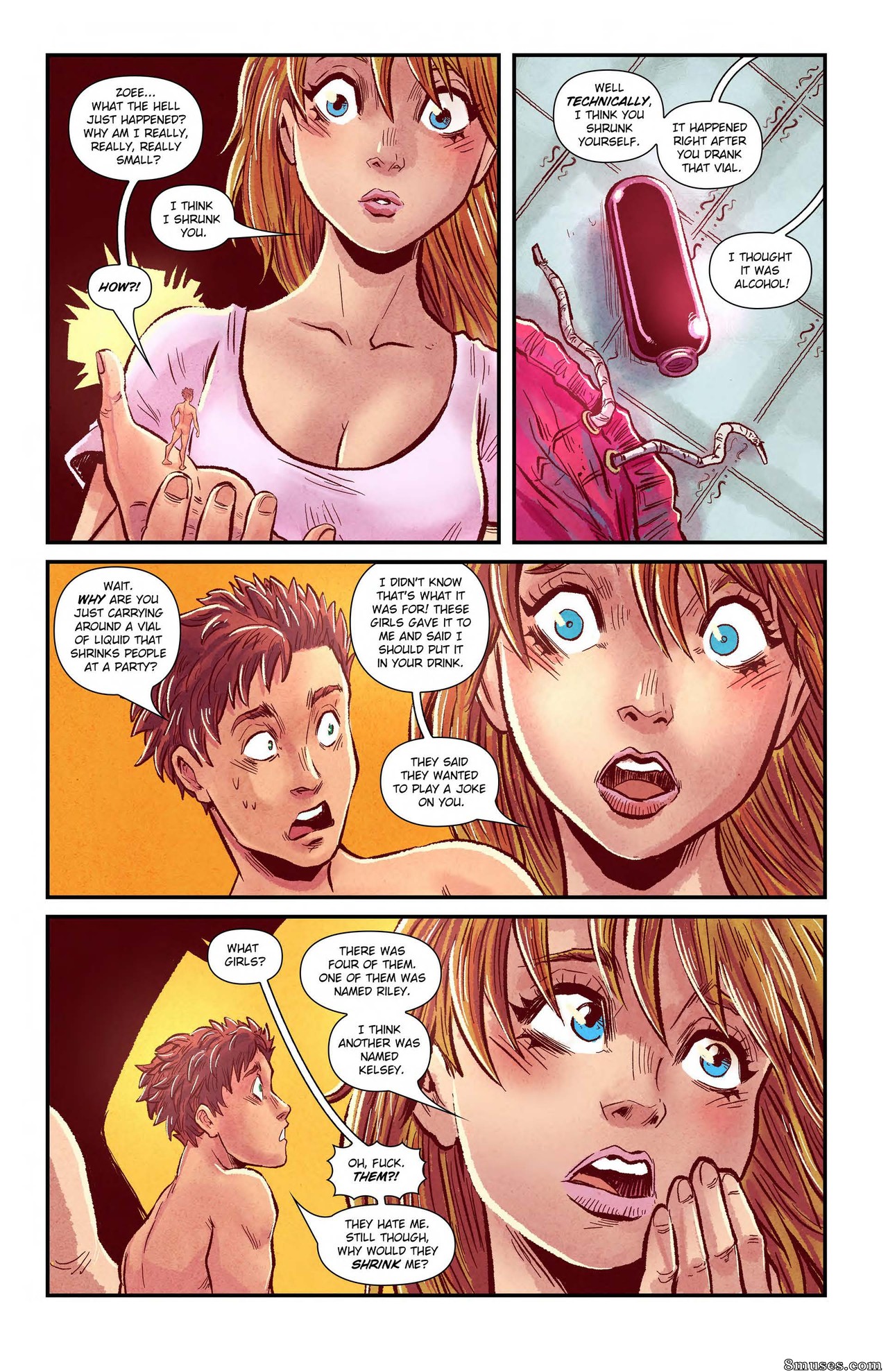 Freshman Giantess - Issue 1 - Page 15