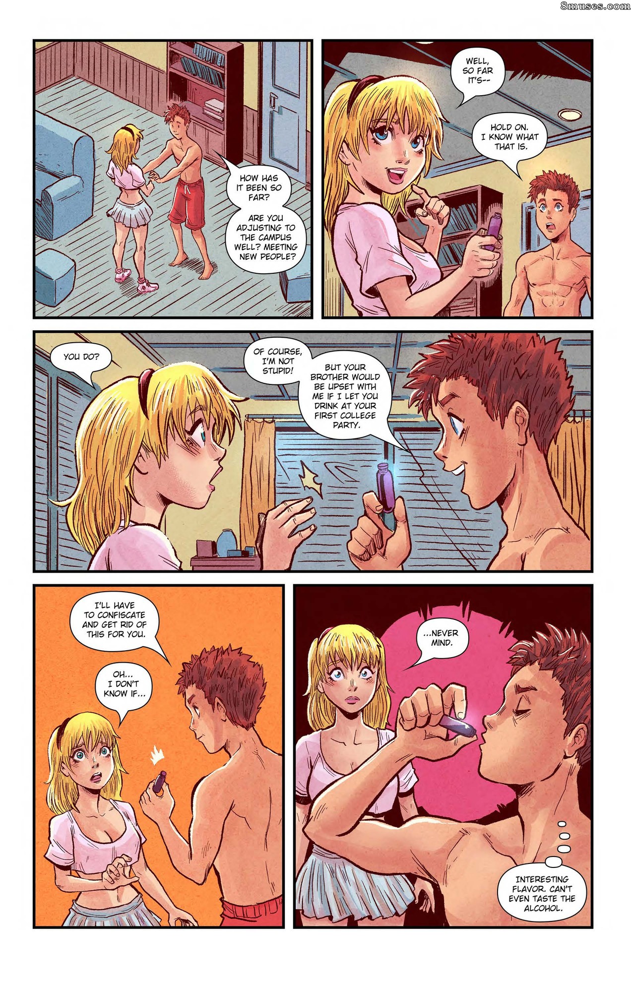 Freshman Giantess - Issue 1 - Page 7