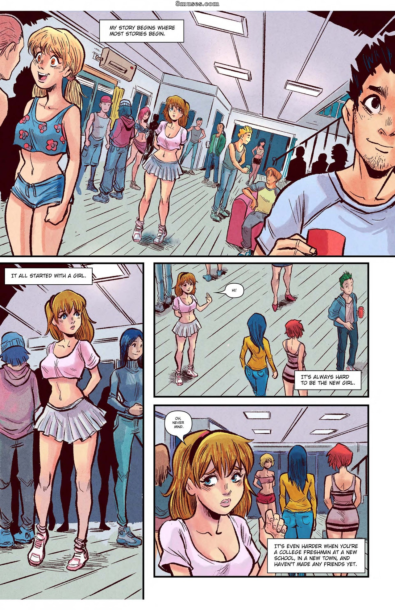 Freshman Giantess - Issue 1 - Page 3