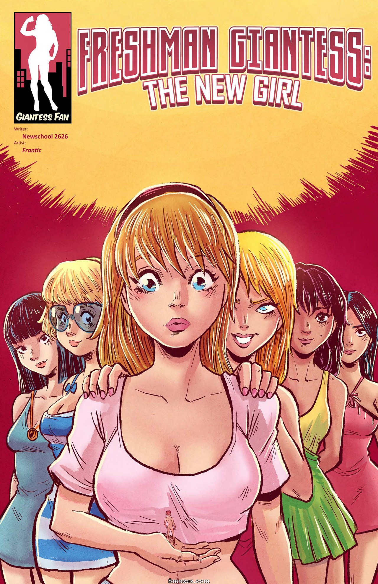 Freshman Giantess - Issue 1 - Page 1