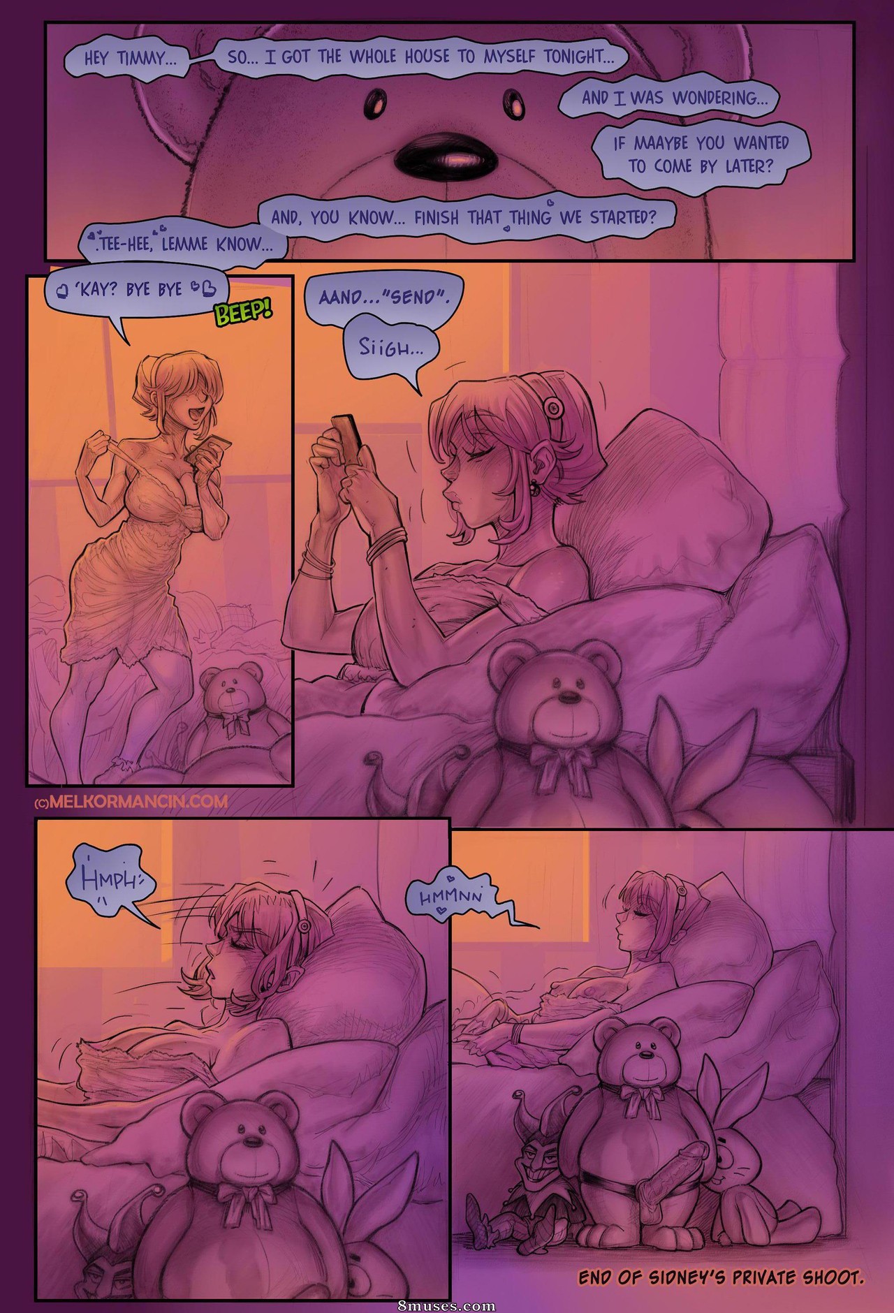 Melkormancin.com Comics - Sidney's Private Shoot - Page 28