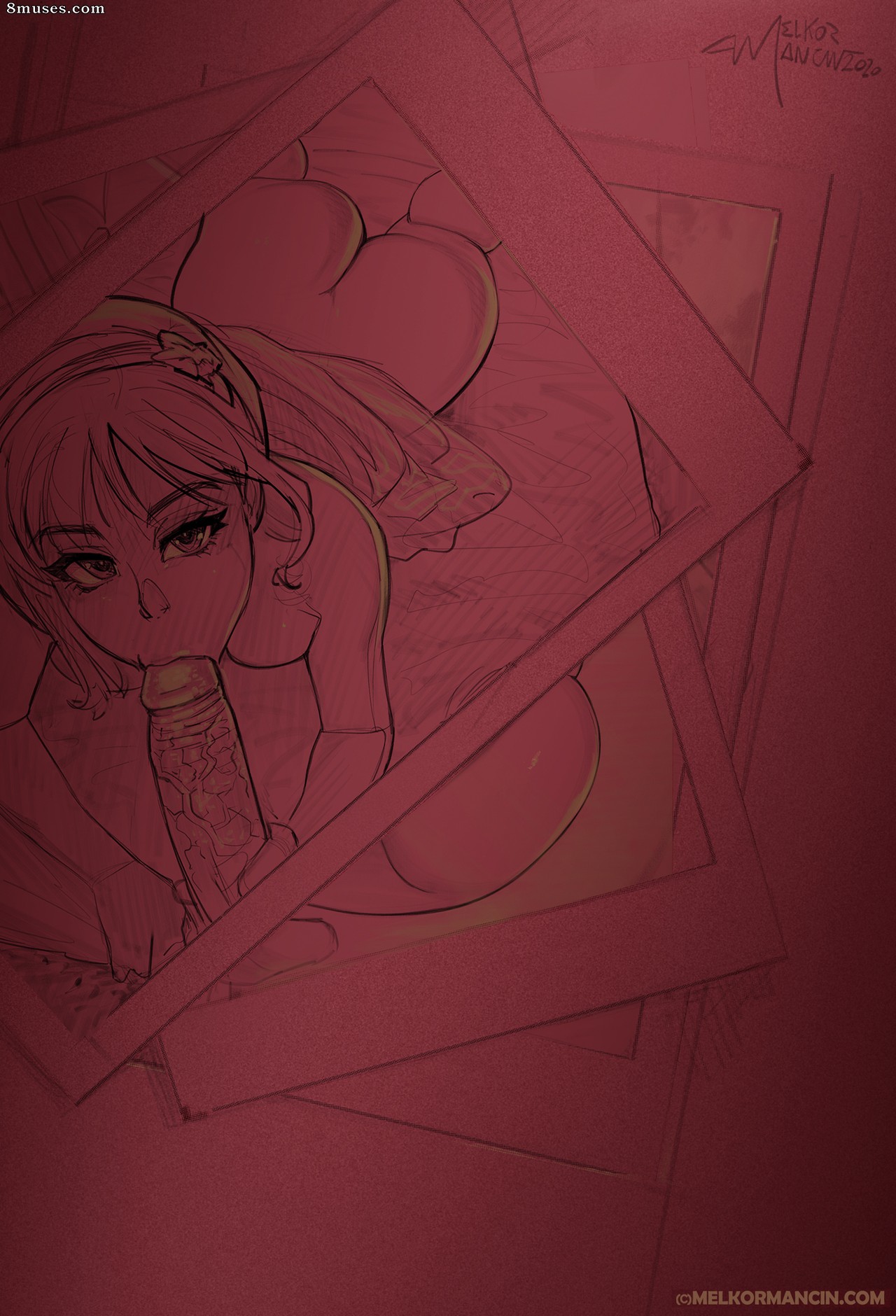 Melkormancin.com Comics - Sidney's Private Shoot - Page 7