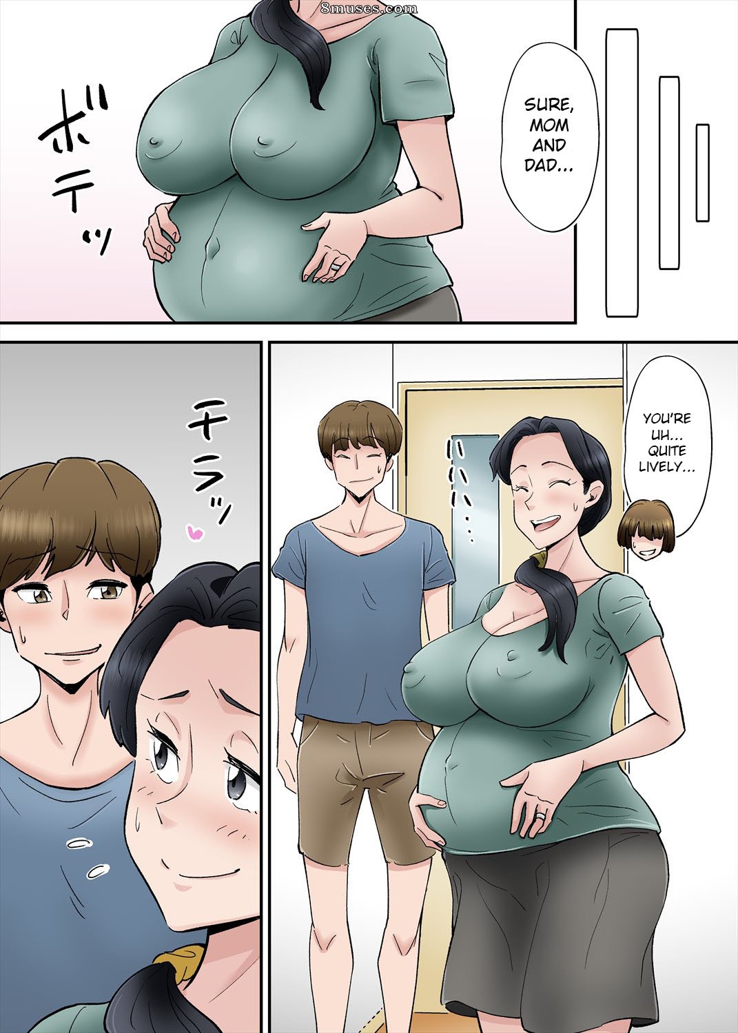 Nobishiro - Hentai Kansoku - Yome no Bakunyuu Kaa-chan o Netoritai - Page 27