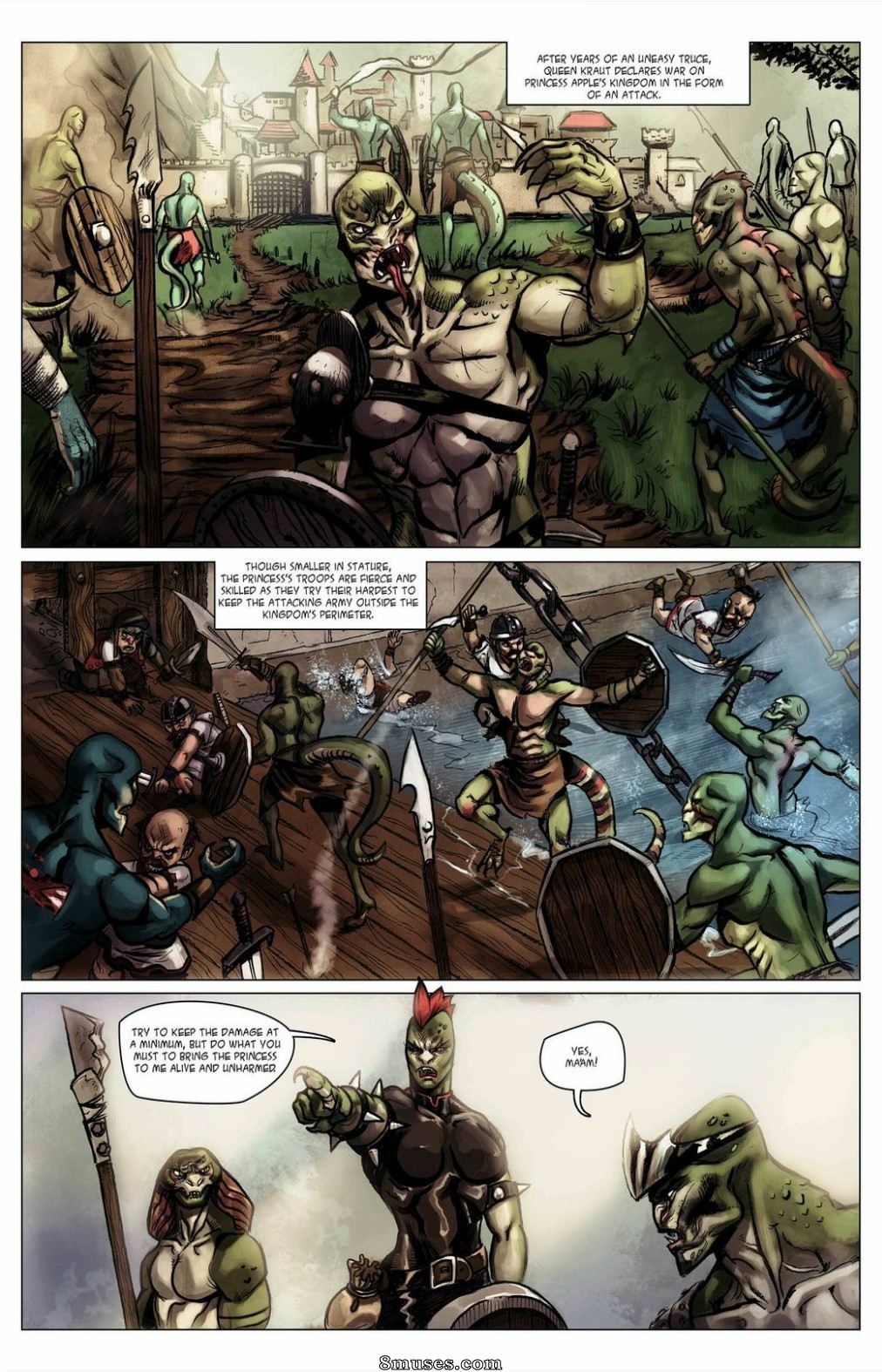 Princess Apple and the Lizard Kingdom - Issue 1 - Page 3
