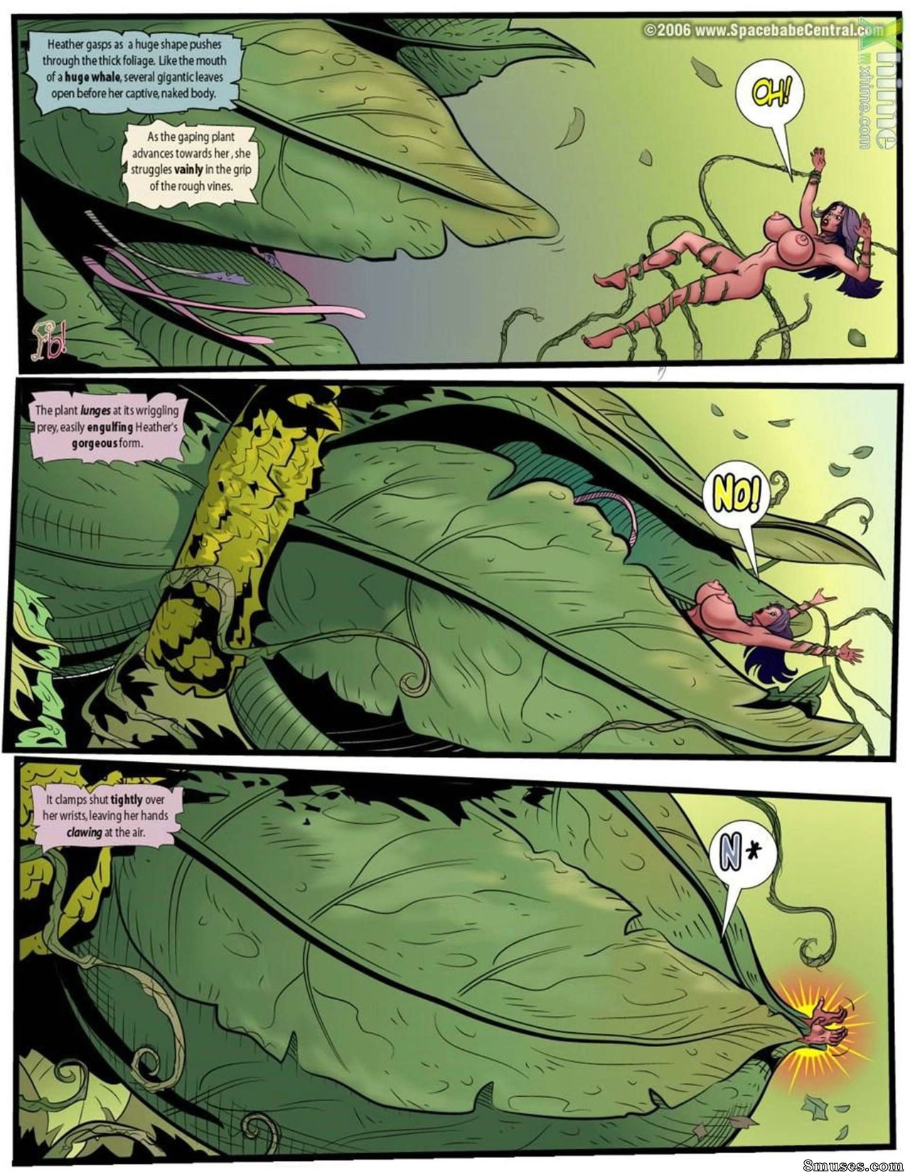 Space Babe Central - Xenomaze - Page 107