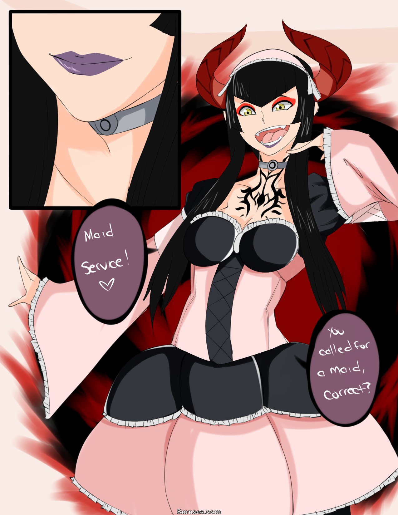 Inuyuru Comics - Empregada Doméstica Eliza - Página 1