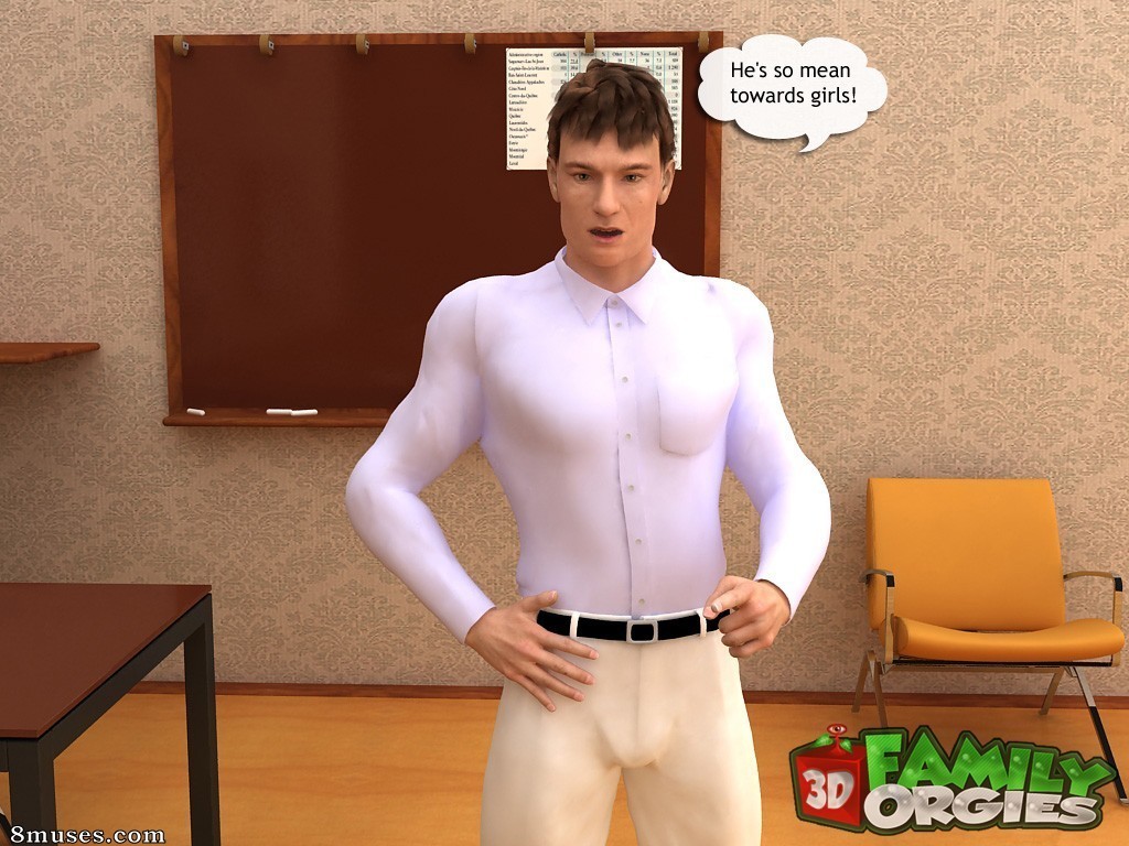 3DFamilyOrgies.com Comics - Lições pequenas - Página 3