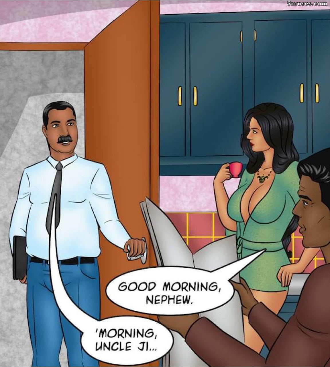 Kirtu.com Comics - Savita Bhabhi - Episode 97 - Fireworks - Page 2
