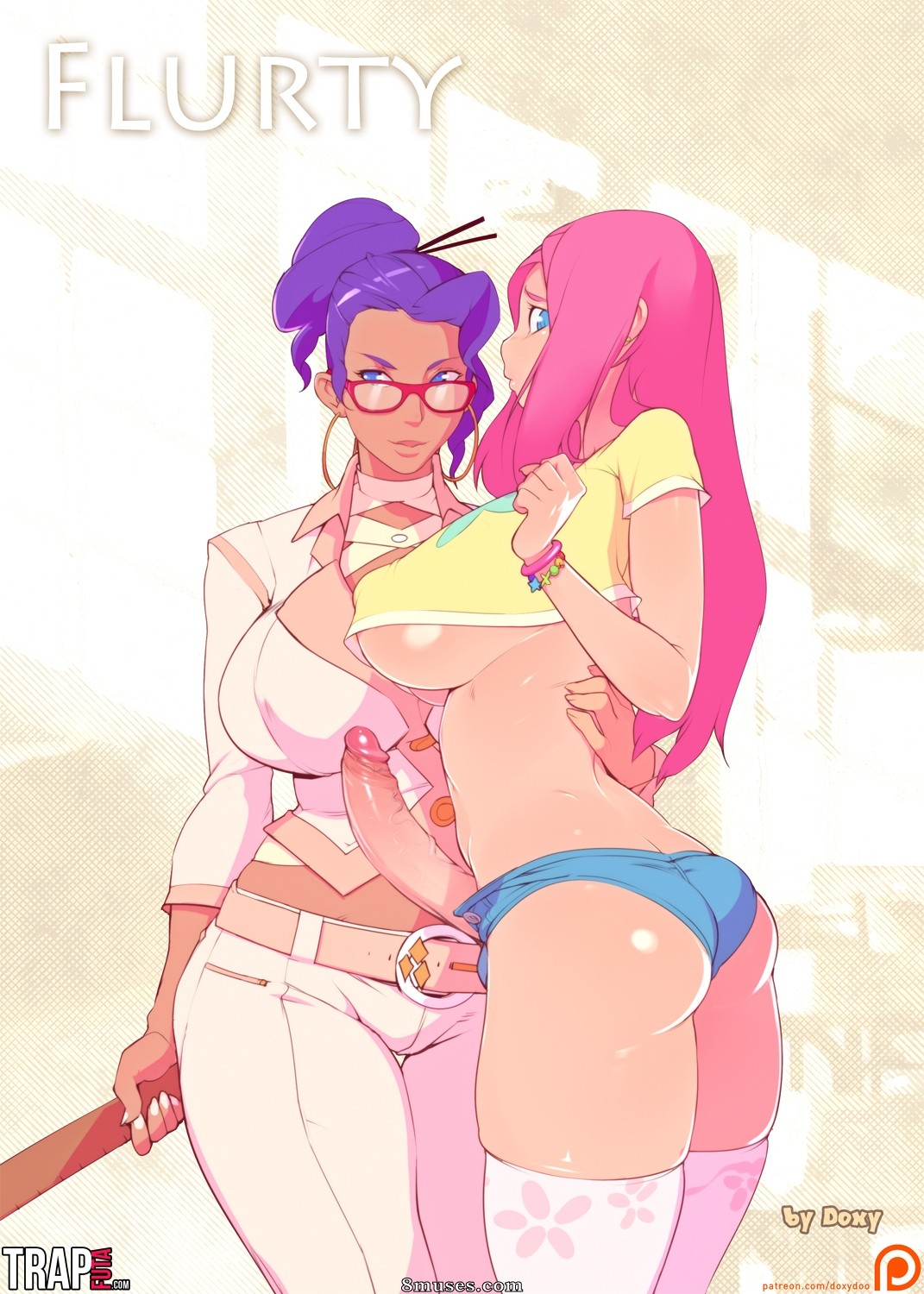 Flurty - Futa Version - Page 1