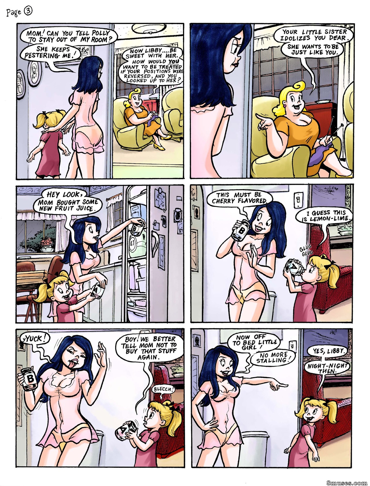 DreamTales Comics - Polly precoce - Página 8